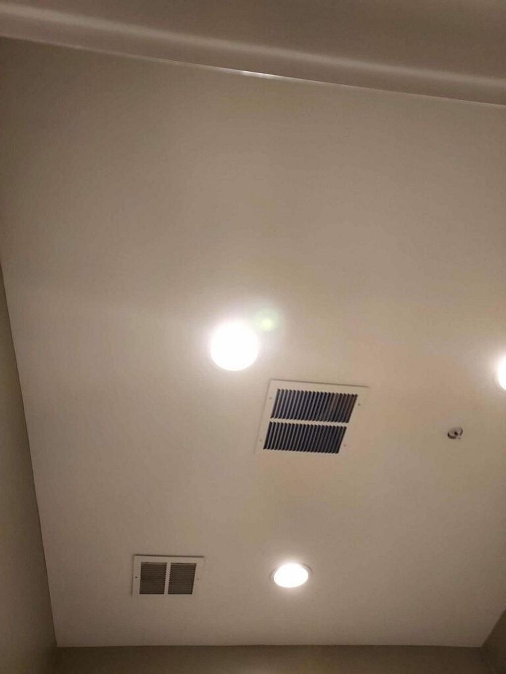 Same restroom after repair