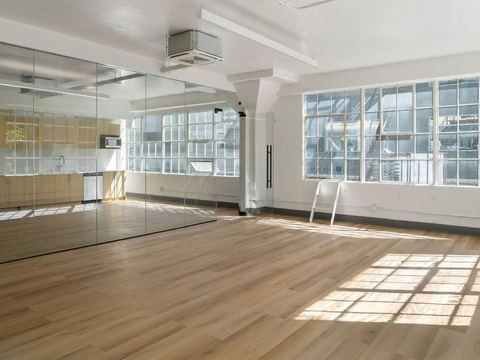 Finished glass-walled office built by LPD